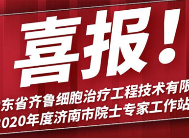 喜报！山东省49图库49518cm治疗工程技术有限公司荣获“2020年度济南市院士专家工作站”荣誉称号